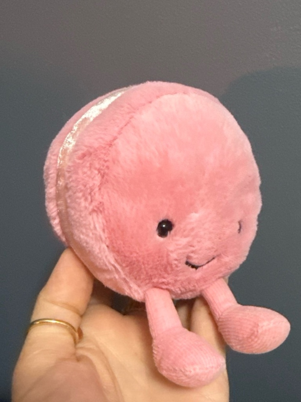 Jellycat Mia Pink Macaron NWOT